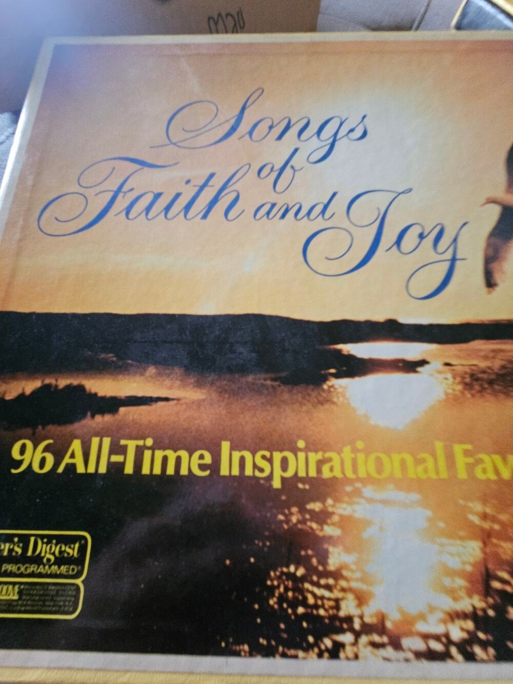 Reader’s Digest Songs of Faith and Joy Vinyl Box Set Inspirational Hymns LPs